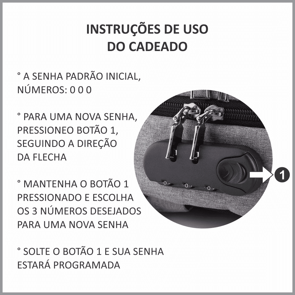 Mochila para Notebook em Poliéster e PU — opção de foto 10