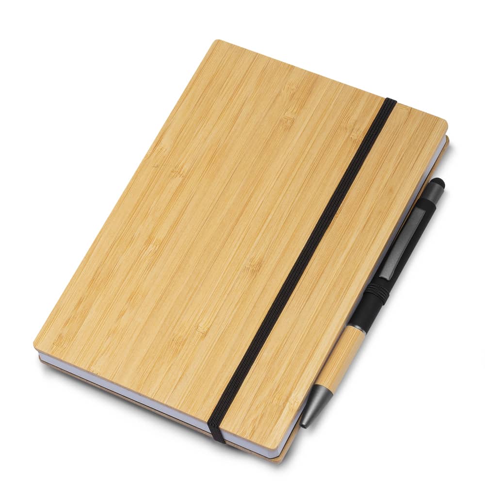 Caderno B6 Capa em Bambu — opção de foto 5