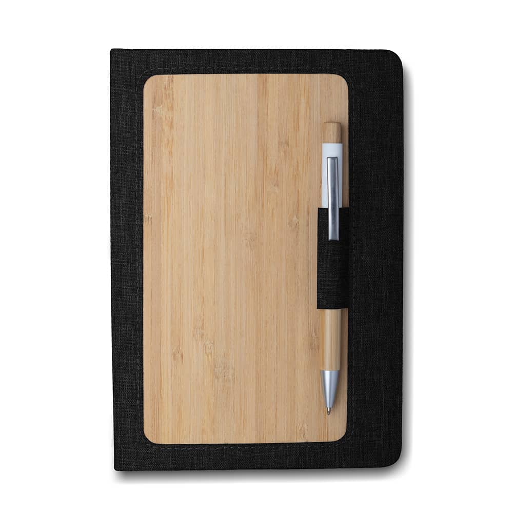 Caderno A5 Capa em RPET e Bambu — opção de foto 6