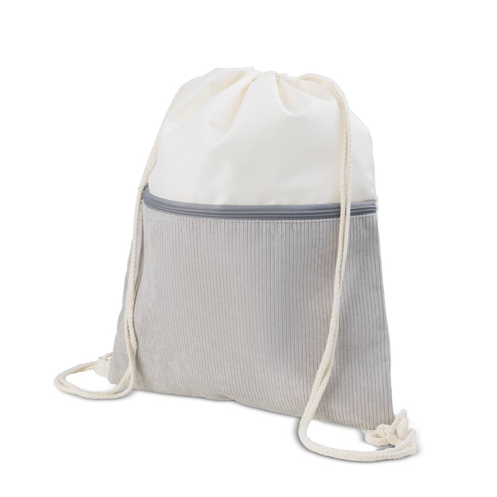 Sacola Mochila em poliéster e veludo 41x34,4cm — opção de foto 2