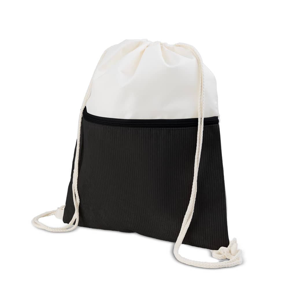 Sacola Mochila em poliéster e veludo 41x34,4cm — opção de foto 4
