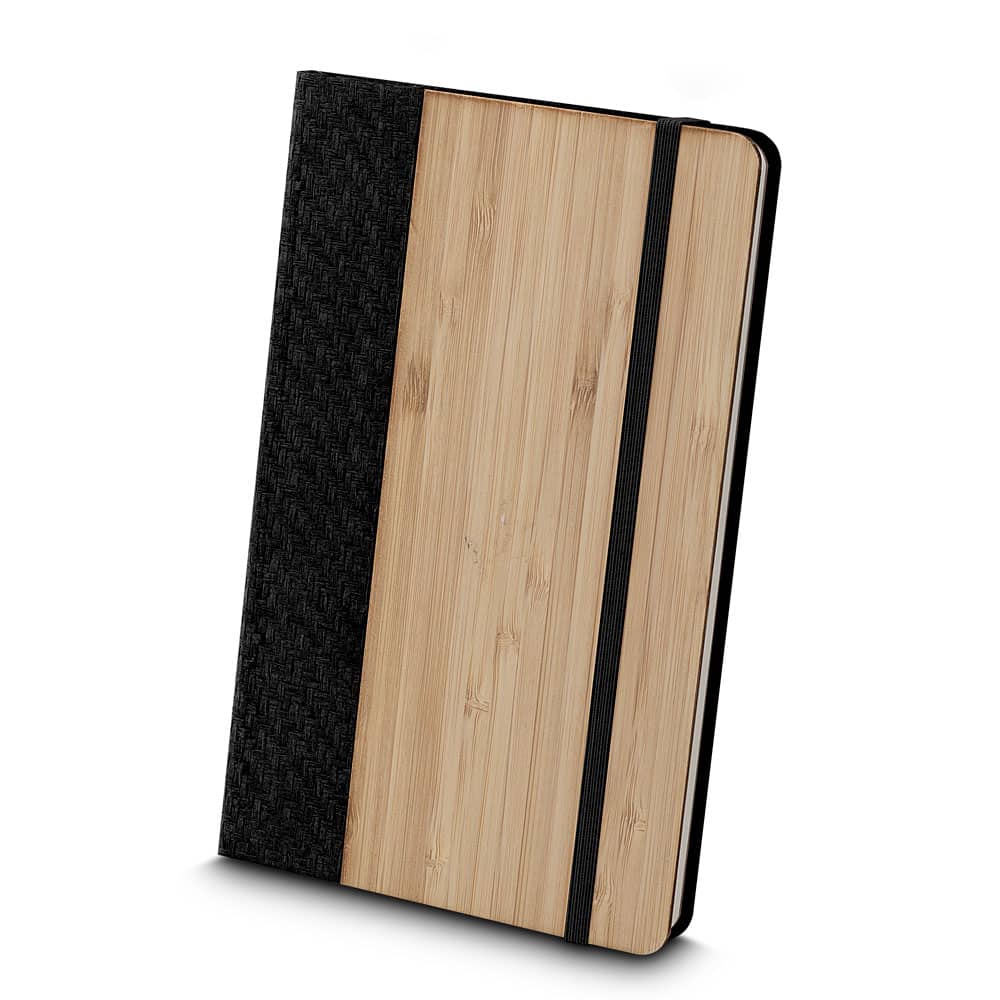 Caderno A5 Capa em Bambu — opção de foto 2