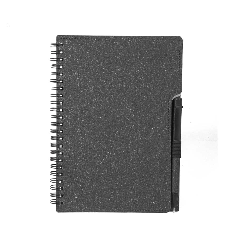 Caderno A5 Capa em Papelão Reciclado com Caneta — opção de foto 11