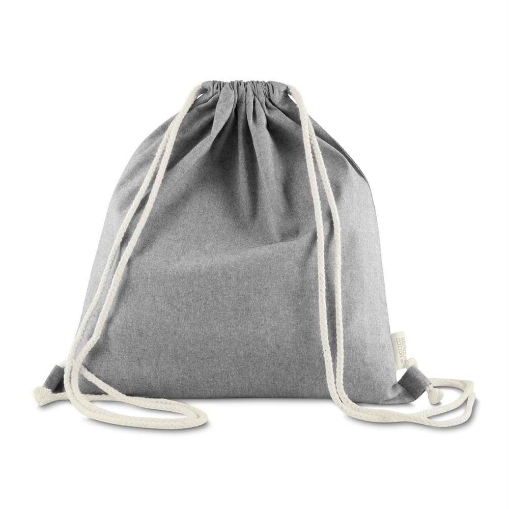 Sacola Mochila em algodão mescla reciclado 140g m2 — opção de foto 6