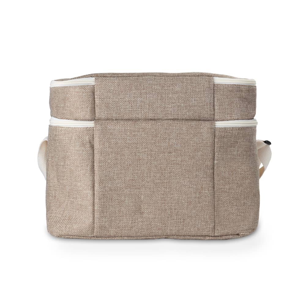 Bolsa Térmica em algodão e Juta sintética 24x30x20cm — opção de foto 4
