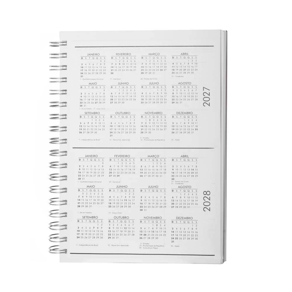Caderno B5 planner capa em Percalux — opção de foto 2