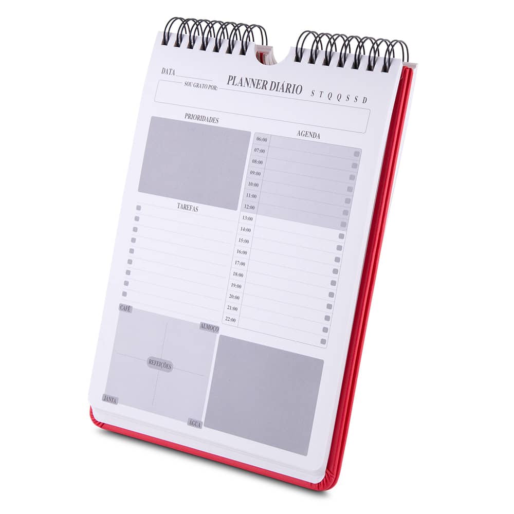 Caderno A5 Planner com capa em PU — opção de foto 8