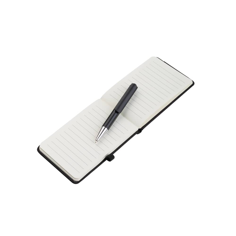 Mini caderno A6 em RPET com caneta — opção de foto 7