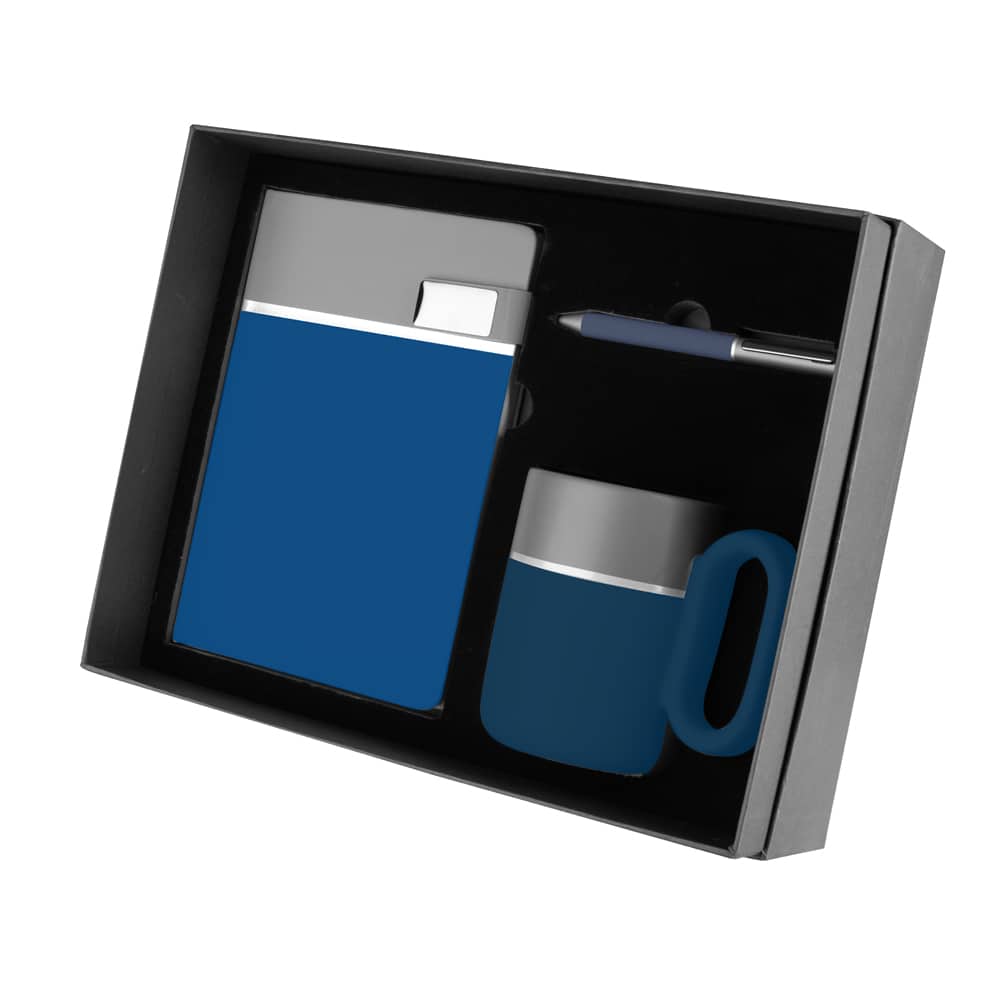 Kit escritório Caderno, Caneca e Caneta Metalica — opção de foto 14