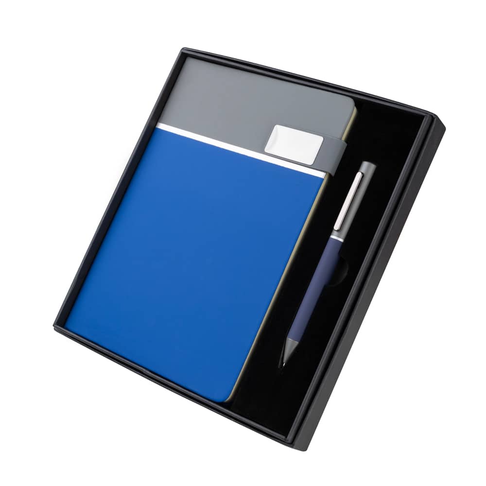 Kit Escritório Caderno A5 com capa dura em PU — opção de foto 3
