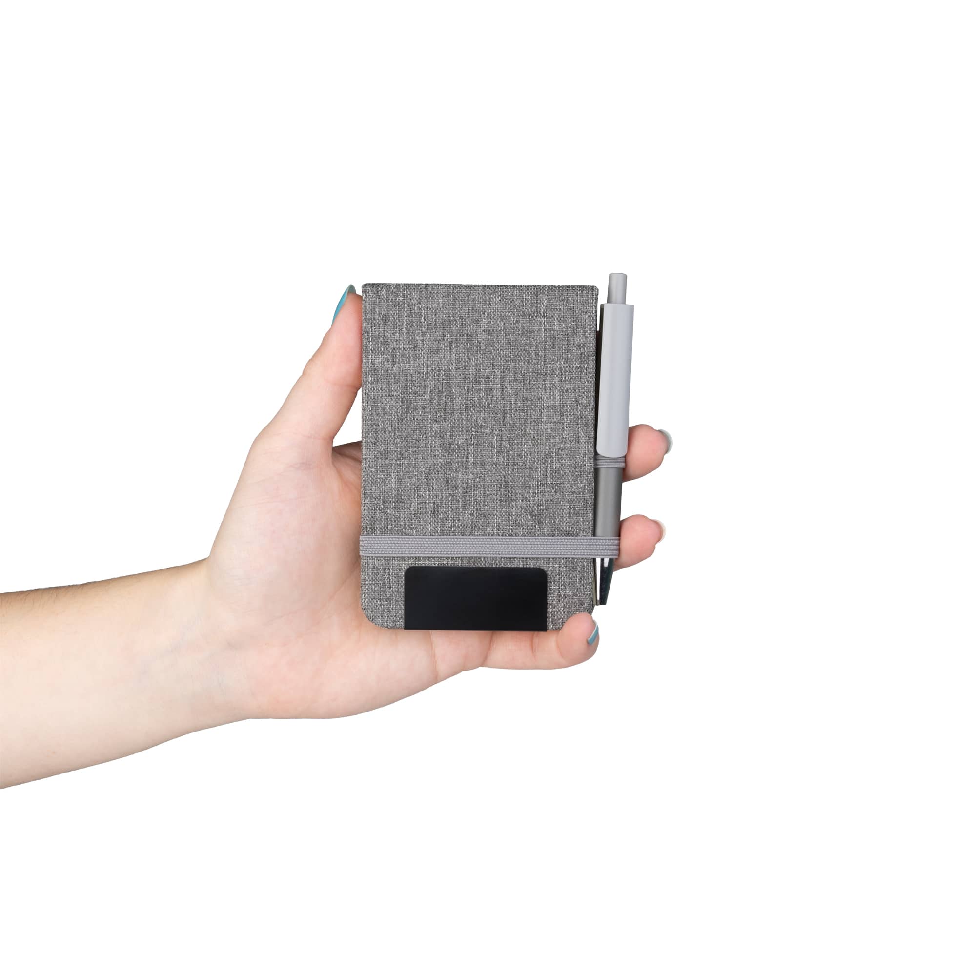 Mini caderno A6 em RPET com caneta — opção de foto 12